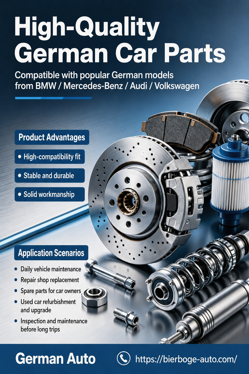 🚗 Hard time finding German car parts? Inconsistent fit? Unstable quality?