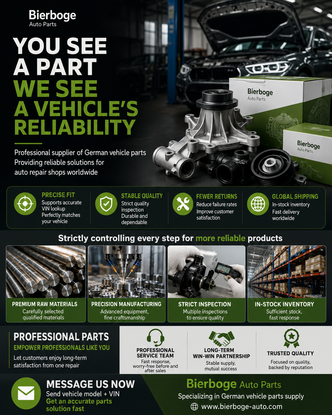 🚗 You see a single auto part. We see the reliability of an entire vehicle.