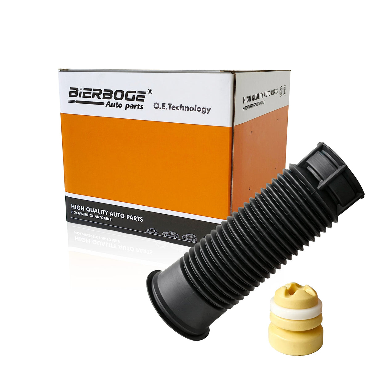 Automotive Strut Dust Boot & Bump Stop – Shock Absorber Protective Cover Kit