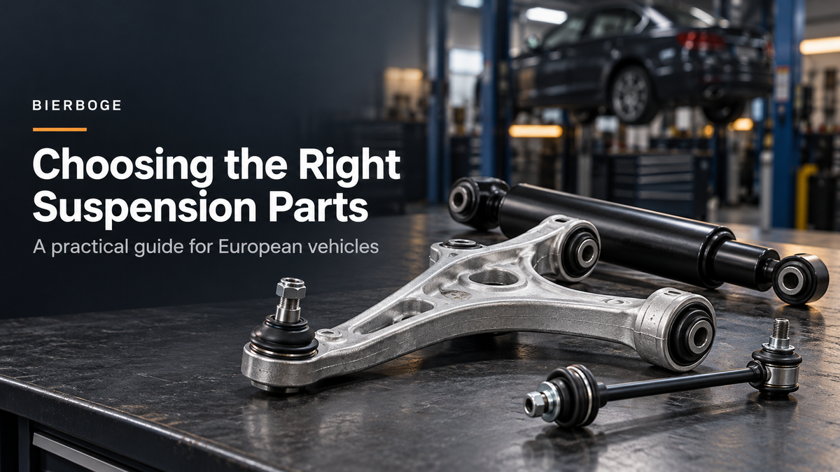 How to Choose the Right Suspension Parts for European Vehicles: A Complete Guide