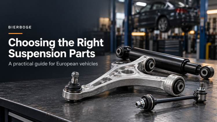 How to Choose the Right Suspension Parts for European Vehicles: A Complete Guide
