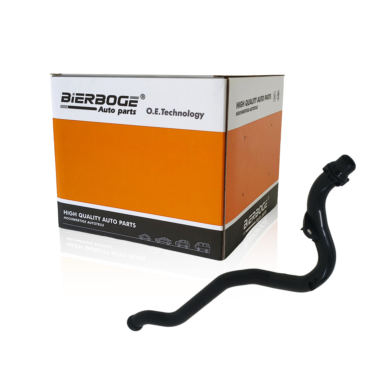 06E121065N Thermostat Coolant Pipe For Audi Volkswagen