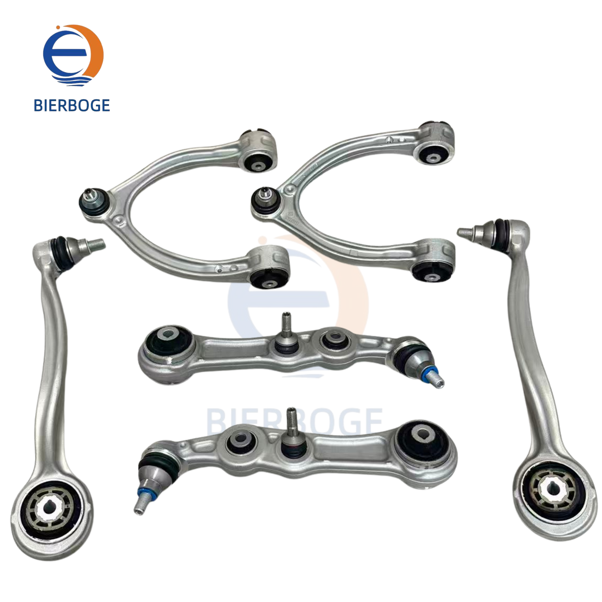 6-piece Set of Front Upper & Lower Control Arms for Benz W205: A2053305501, A2053305601, A2053306610, A2053306510, A2053304503, A2053304603