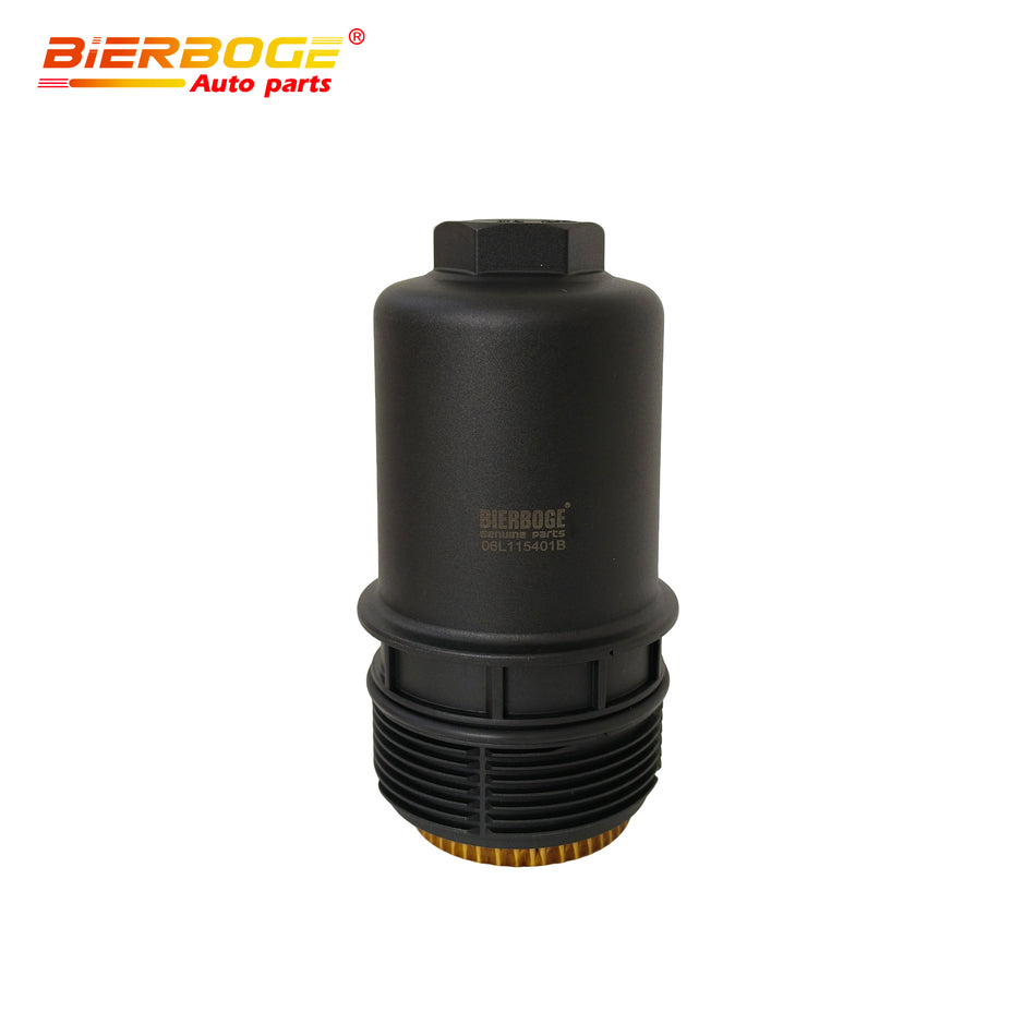 06L115401B Oil Filter Housing Cap with Filter Element For Audi Volkswagen SEAT Skoda
