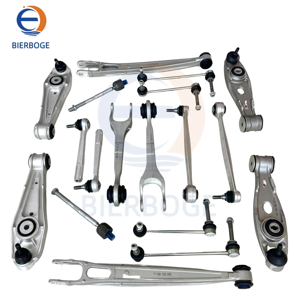 Brand new high-quality front and rear control arms, front and rear stabilizer bars, inner and outer tie rod ends suitable for Porsche 718, 991, 982, 981