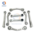 8-piece Rear Suspension Control Arm Kit Compatible with Maserati Ghibli M156 M157, Part Numbers: 670002808, 670006273, 670007252, 670007251