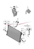 Suitable for Bentley Continental Flying Engine Parts, Radiator, Cooling Water Pipe, Cooling Water Pipe, 975 121 438 A 975121438A