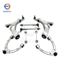 Full Set Front Control Arms Compatible with Audi Q7, Volkswagen Touareg and Porsche Cayenne 2011-2017 Part Numbers: 7P0407151E, 7P0407152E, 95834105303