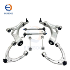 Full Set Front Control Arms Compatible with Audi Q7, Volkswagen Touareg and Porsche Cayenne 2011-2017 Part Numbers: 7P0407151E, 7P0407152E, 95834105303