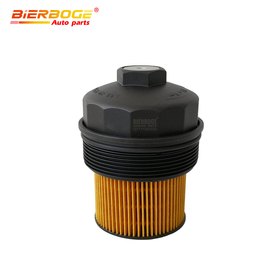 077115433A Oil Filter Housing Cap with Filter Element For Volkswagen