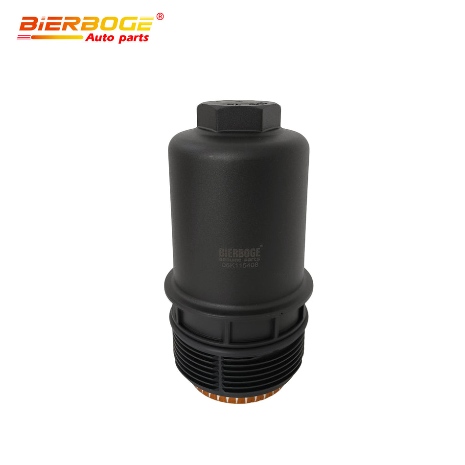 06L115408D Oil Filter Housing Cap with Filter Element For Volkswagen