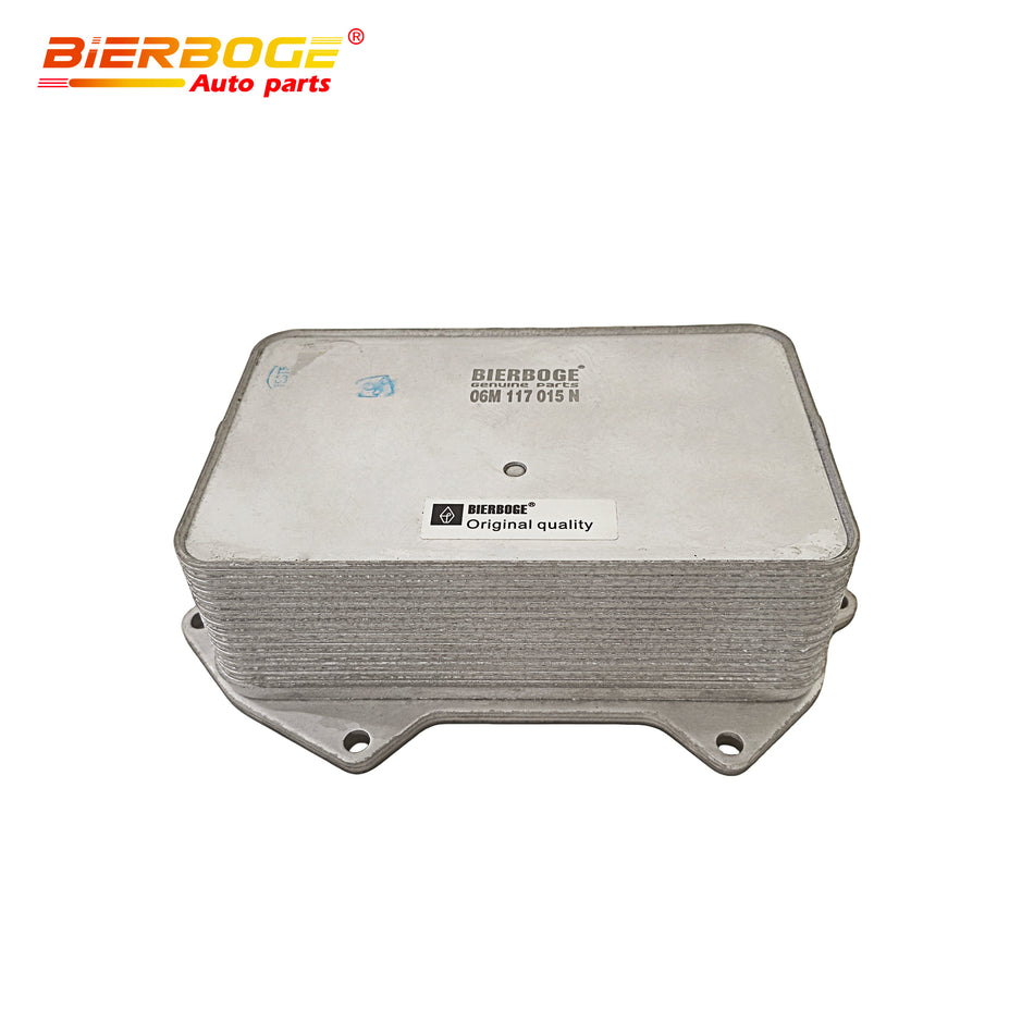 06M117015N Engine Oil Cooler For Audi