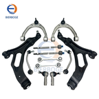Suitable for 2004-2010 models of Touareg and Cayenne, including a full set of front control arms, front and rear stabilizer bars, inner and outer tie rod ends