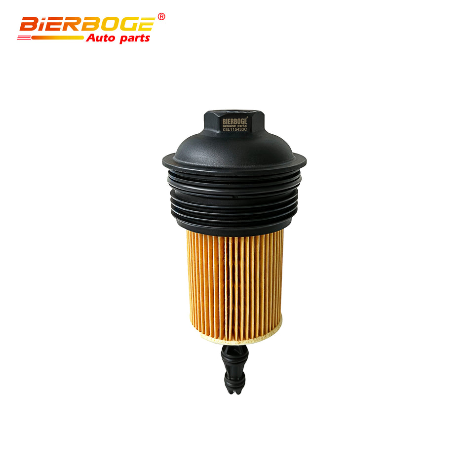 03L115433C Oil Filter Housing Cap with Filter Element For Audi Volkswagen Skoda