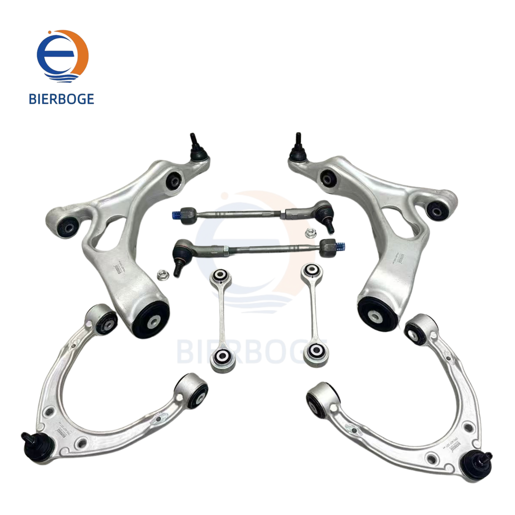 Full Set Front Control Arms Compatible with Audi Q7, Volkswagen Touareg, Porsche Cayenne 2011-2017 Part Numbers: 7P0407151E, 7P0407152E, 95834105303