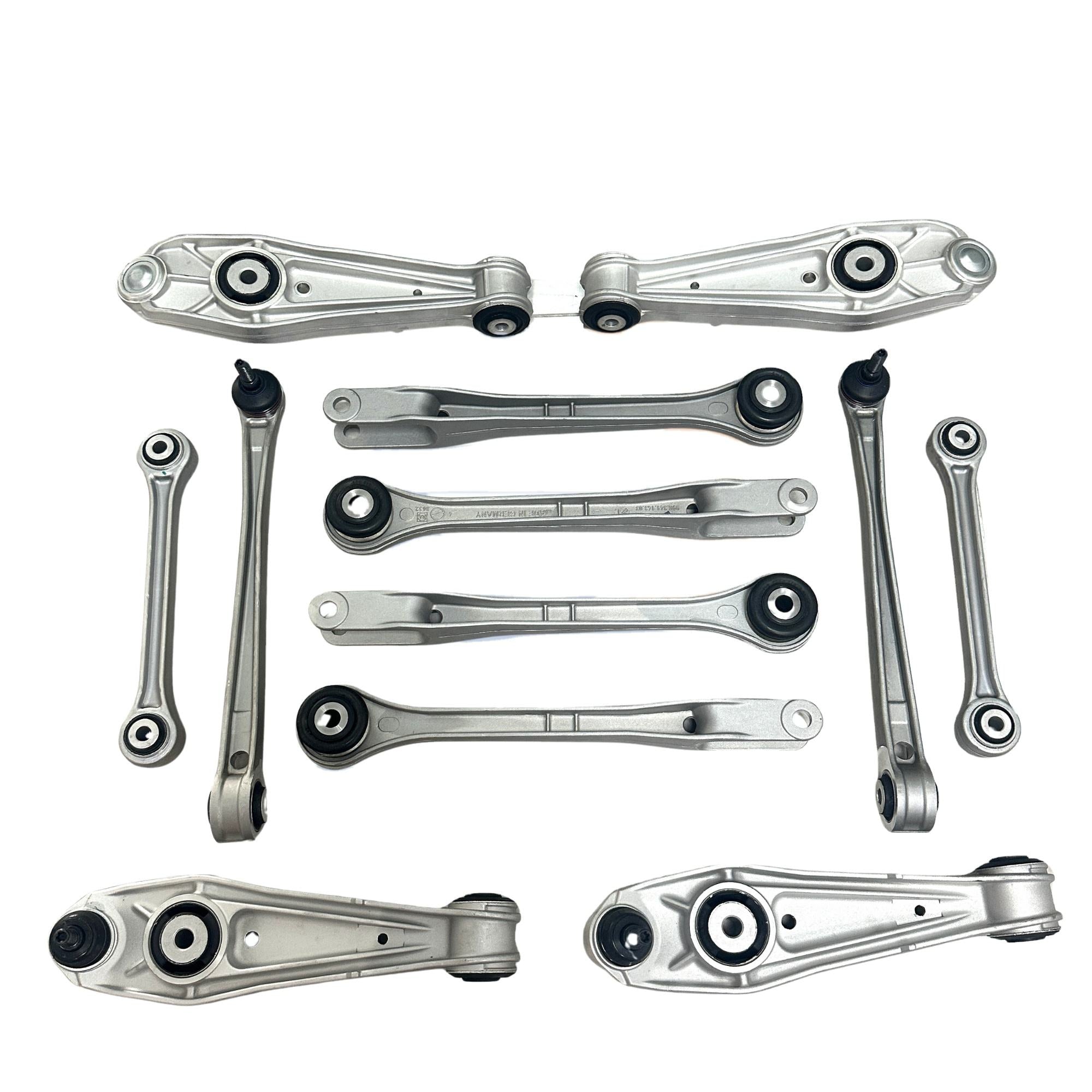 Suitable for Porsche 996/997/986/911 Cayman/Boxster, one set of front and rear control arms. High-quality forged products.