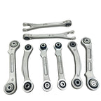 8-piece Rear Control Arm Suspension Kit for Maserati Levante M161, Part Numbers: 670002808, 670032016, 670032017, 670158898, Equivalent Part Number: 670037243