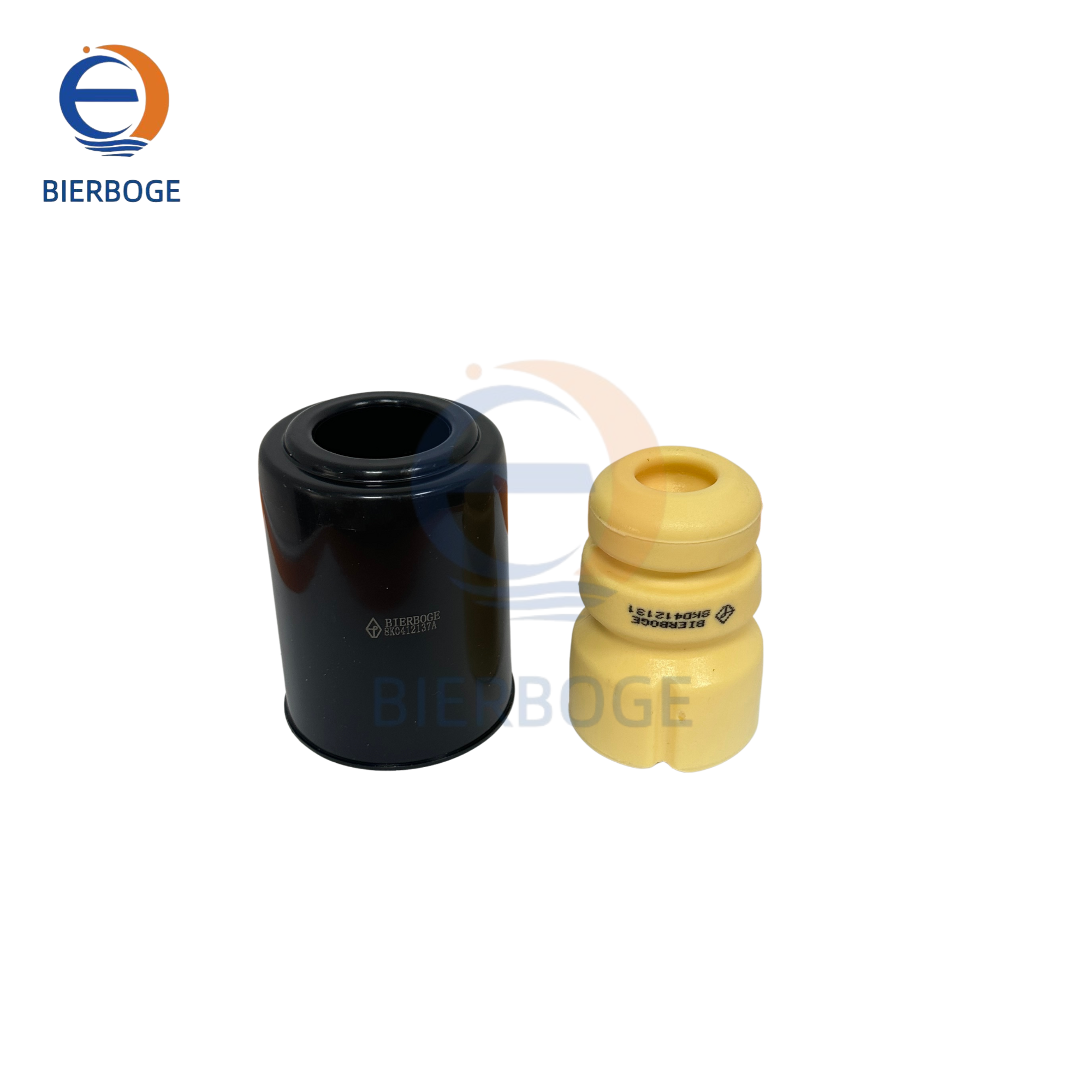 Suitable for Audi A4LB8 A5 Q5 front buffer rubber set 8KD412131 8K0412137A buffer rubber + dust cover 8K0412131E
