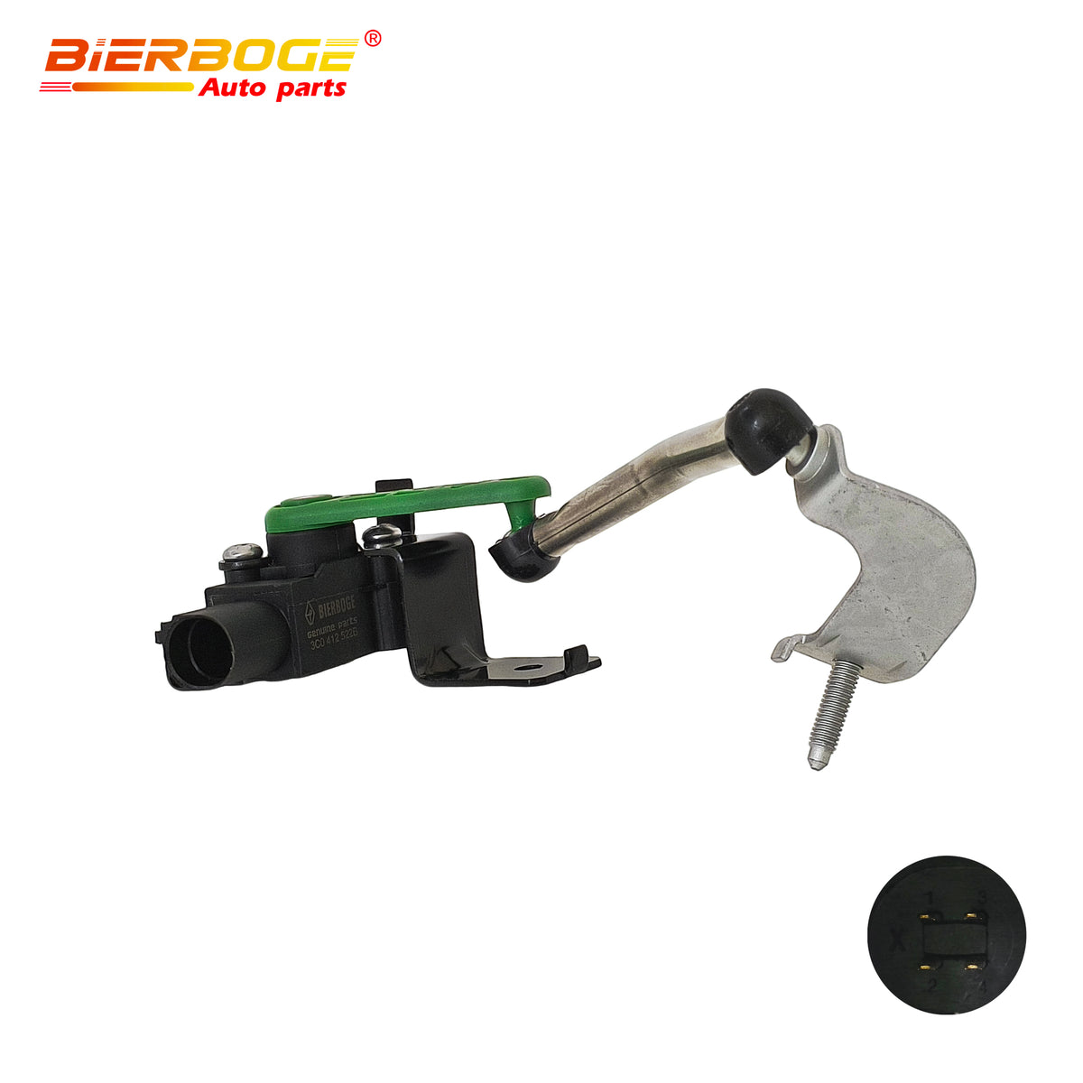 3C0412522B Headlight Level Sensor For Audi Volkswagen SEAT - image 1