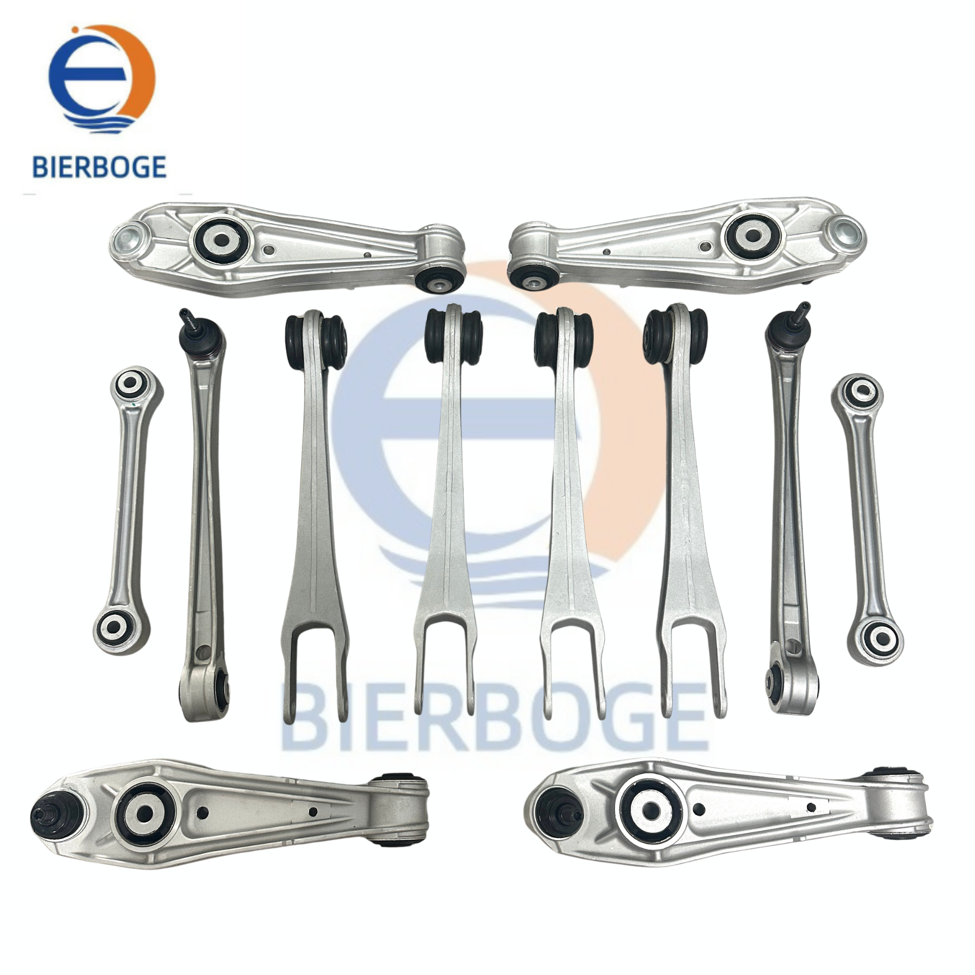 Suitable for Porsche 996/997/986/911 Cayman/Boxster, one set of front and rear control arms. High-quality forged products.