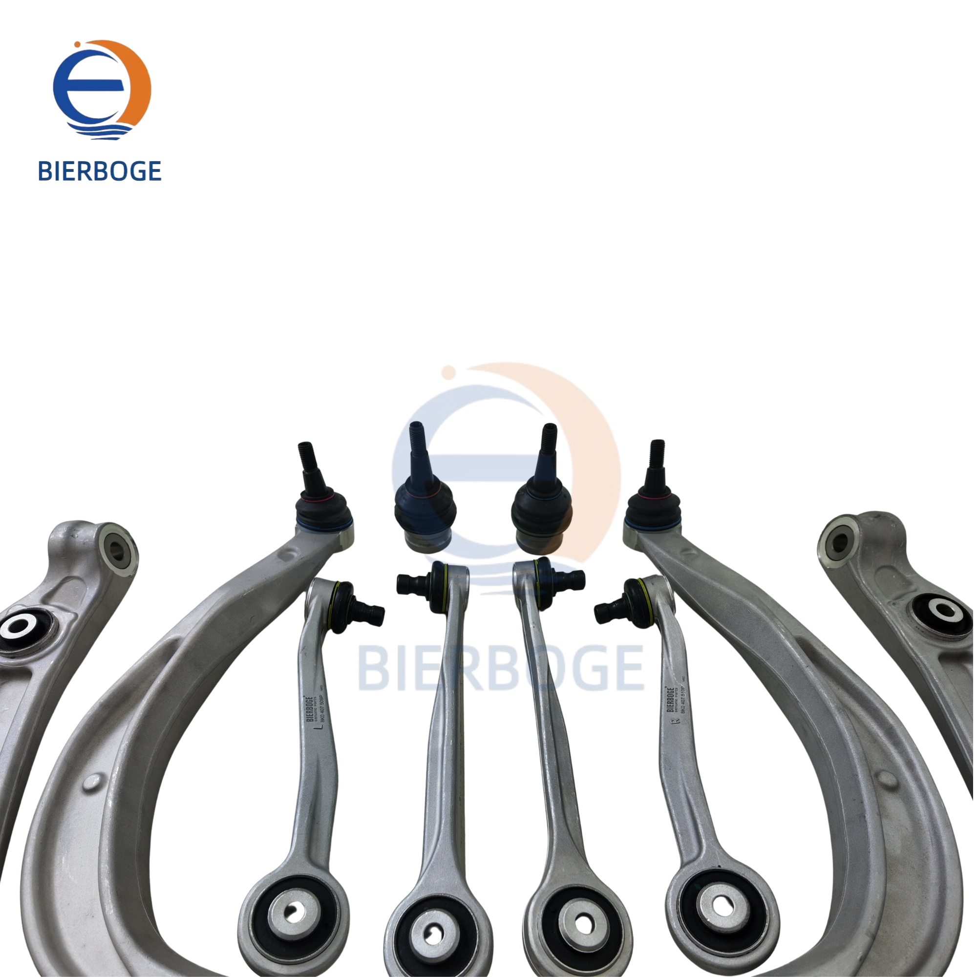 suspension system control arms of AudiA4LA6LQ5 8K0407505 8K0407506 8K0407509 8K0407510 8K0407151 8K0407152 8K0407693 8K0407694