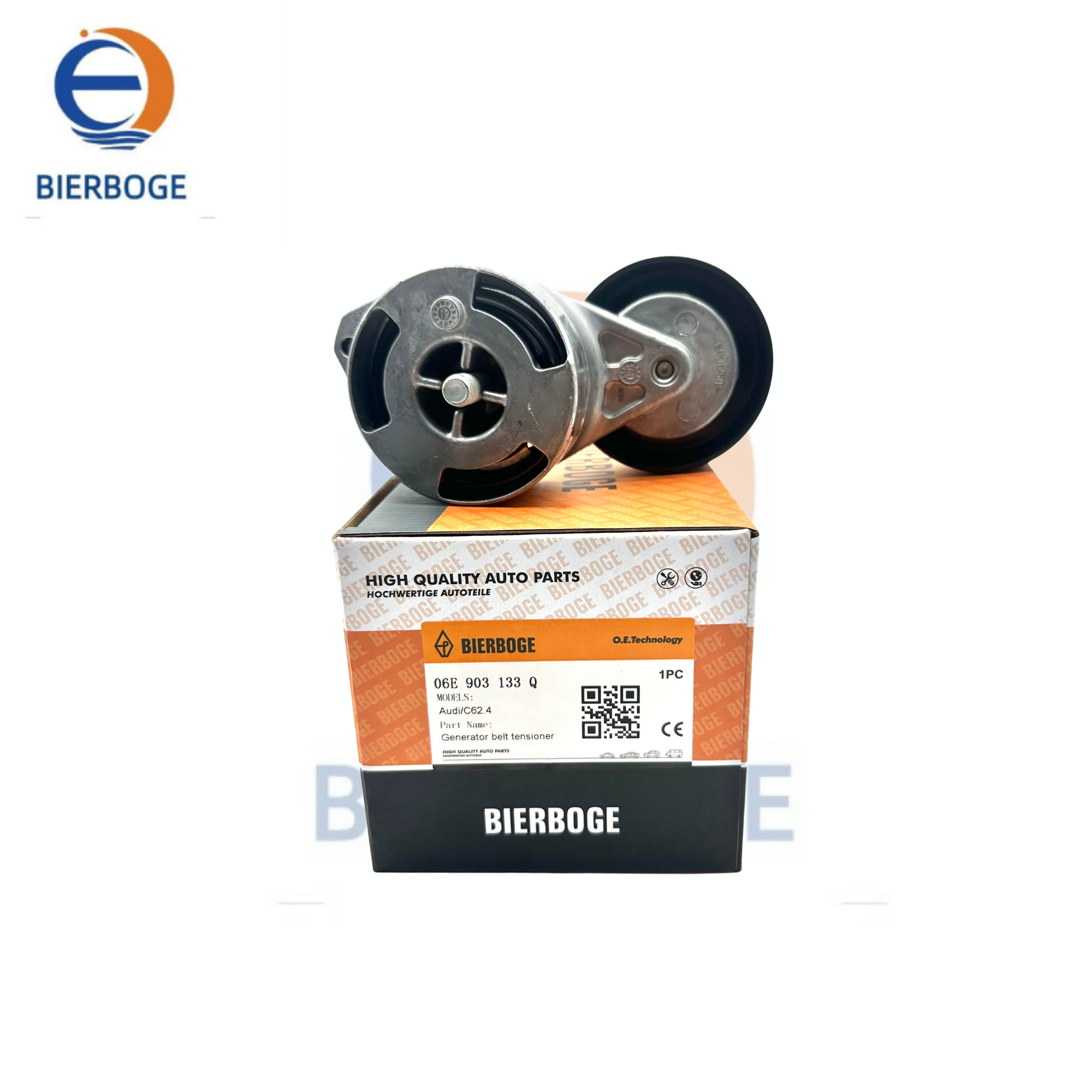 Suitable for Audi A6 C6 2.4T High-quality Engine, Automotive Parts, Generator Belt Tensioner Assembly 06E 903 133 Q