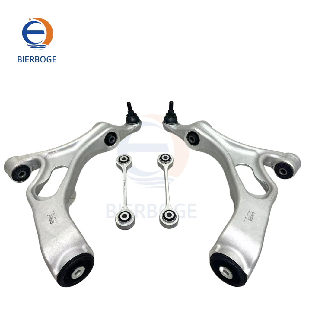 Full Set Front Control Arms Compatible with Audi Q7, Volkswagen Touareg and Porsche Cayenne 2011-2017 Part Numbers: 7P0407151E, 7P0407152E, 95834105303