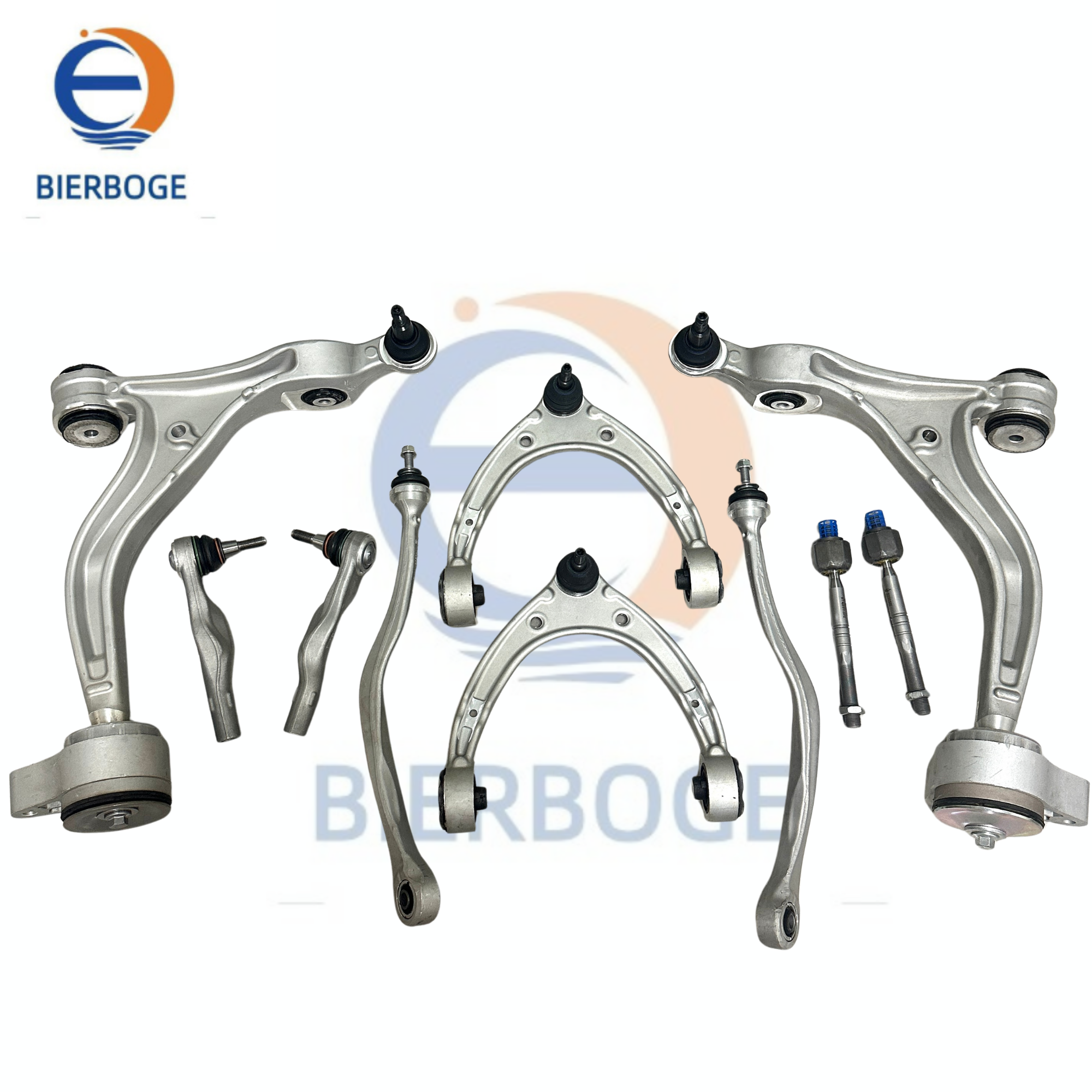 Suitable for the front suspension system of Porsche Panamera 971. A complete set of forged control arms with high quality