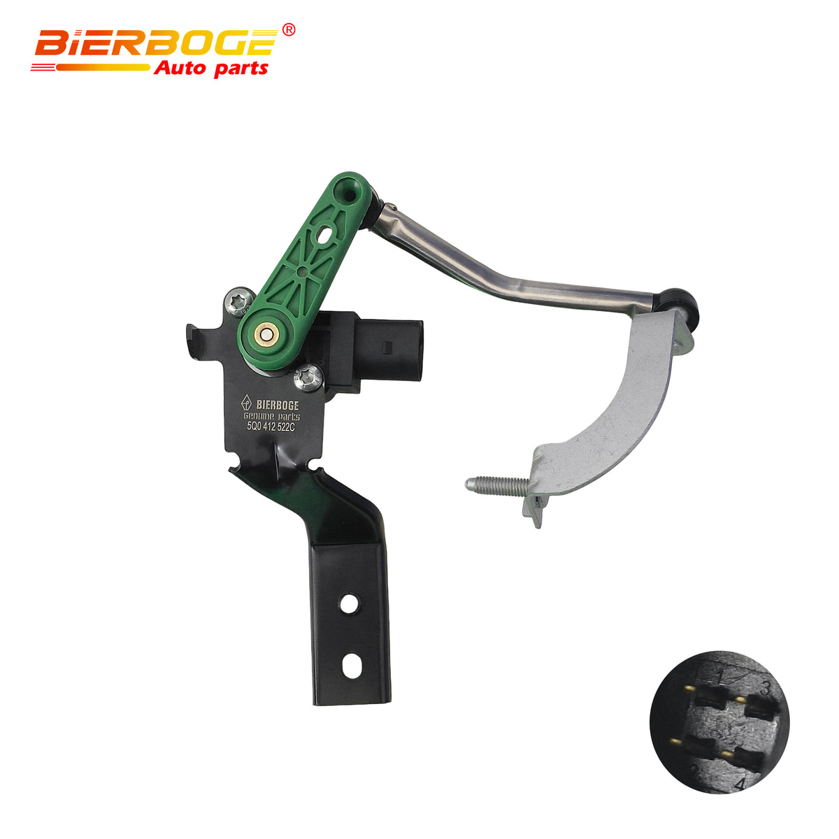 5Q0412522C Headlight Level Sensor For Audi Volkswagen SEAT Skoda