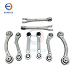 8-piece Rear Suspension Control Arm Kit Compatible with Maserati Ghibli M156 M157, Part Numbers: 670002808, 670006273, 670007252, 670007251