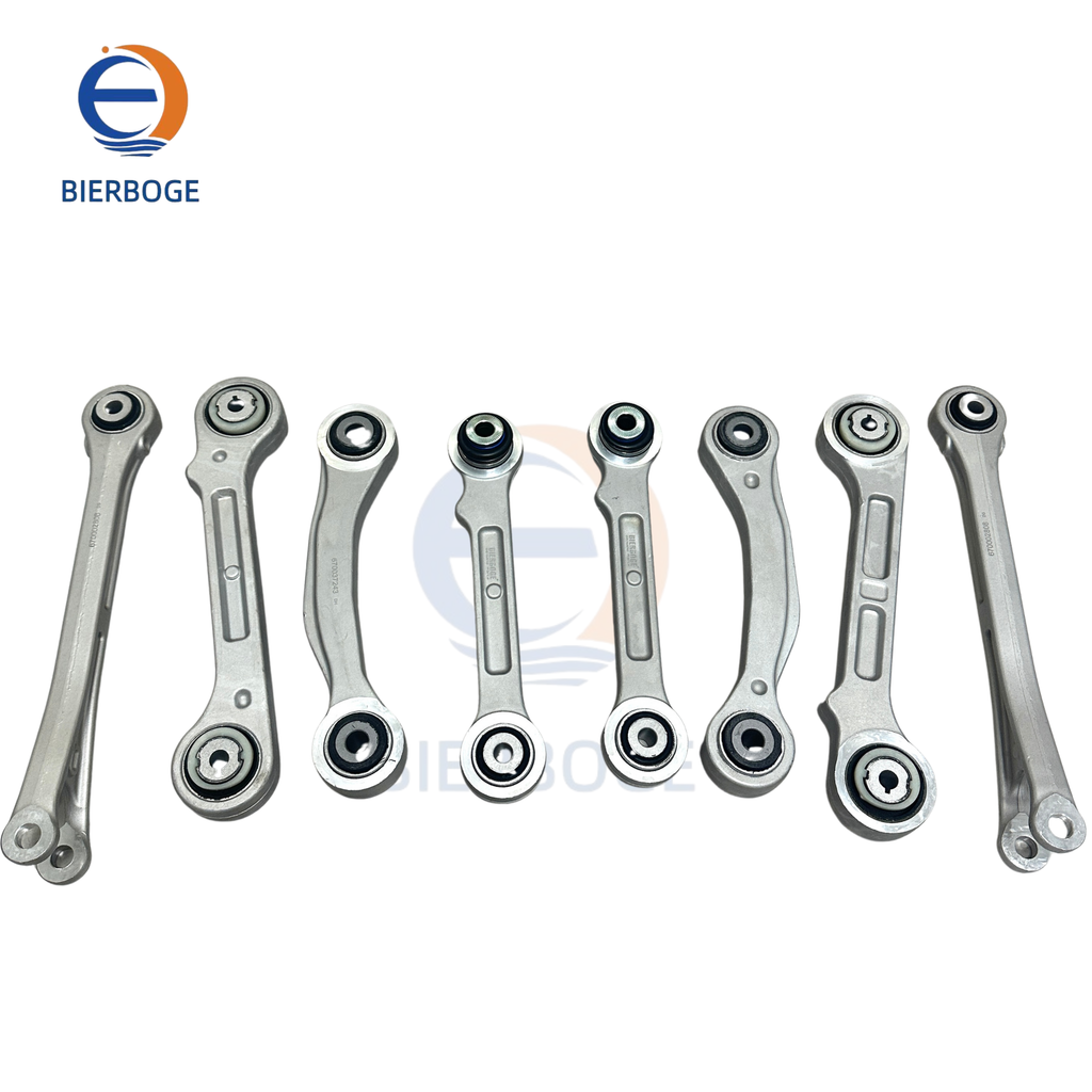 8-piece Rear Control Arm Suspension Kit for Maserati Levante M161, Part Numbers: 670002808, 670032016, 670032017, 670158898, Equivalent to 670037243