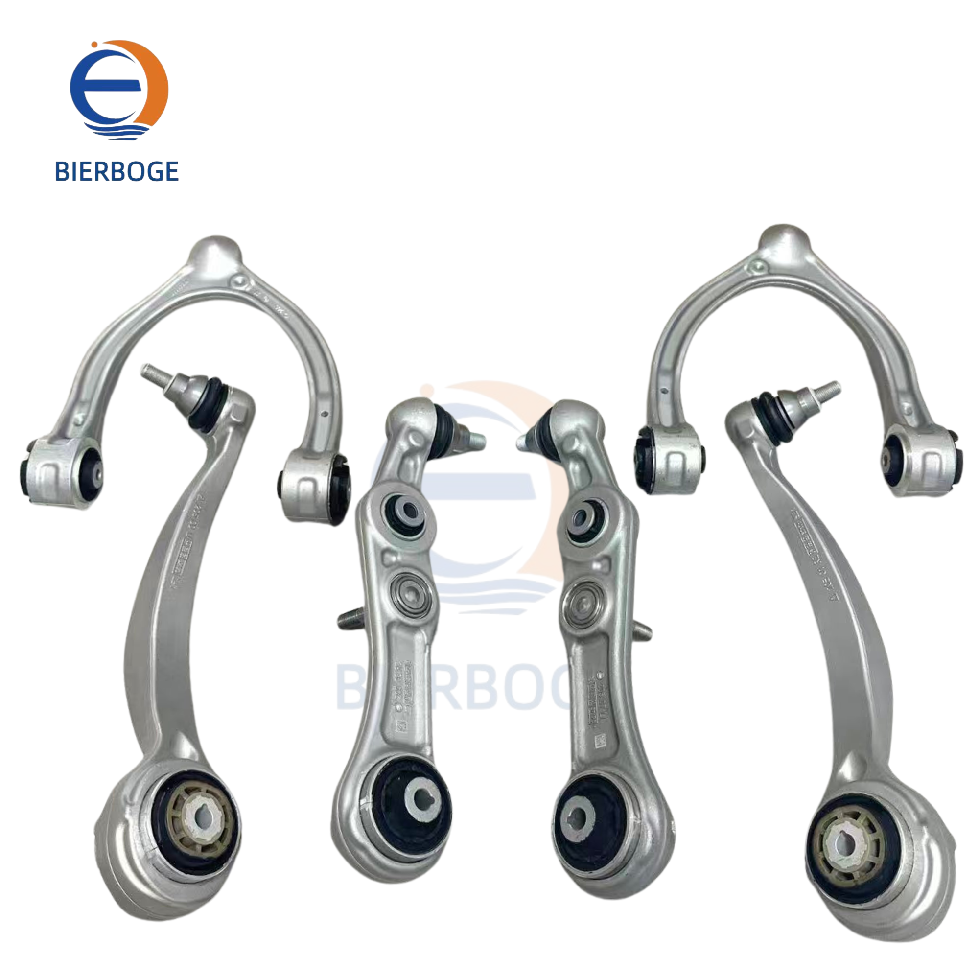 6-piece Set of Front Upper & Lower Control Arms for Benz W205: A2053305501, A2053305601, A2053306610, A2053306510, A2053304503, A2053304603