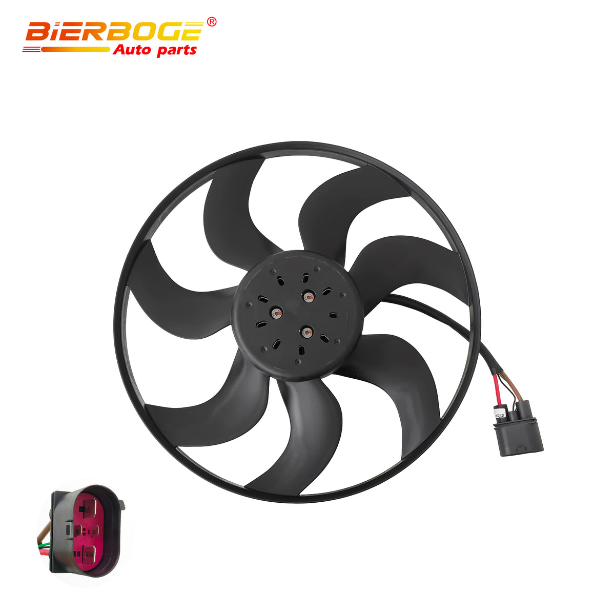6R0959455D Cooling Fan For Audi Volkswagen SEAT Skoda 1